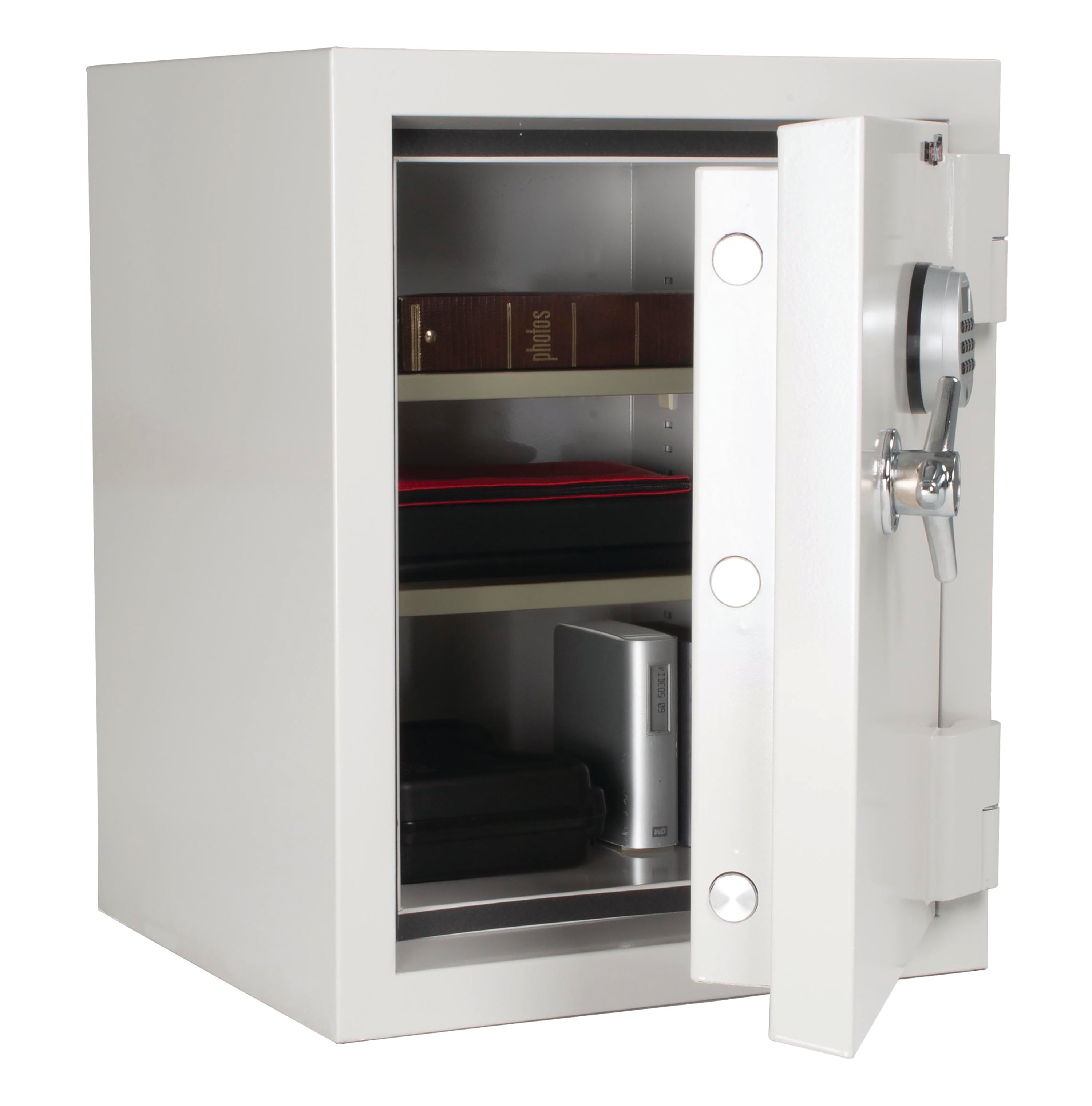 1-Hour Fire-Resistant safe (White)