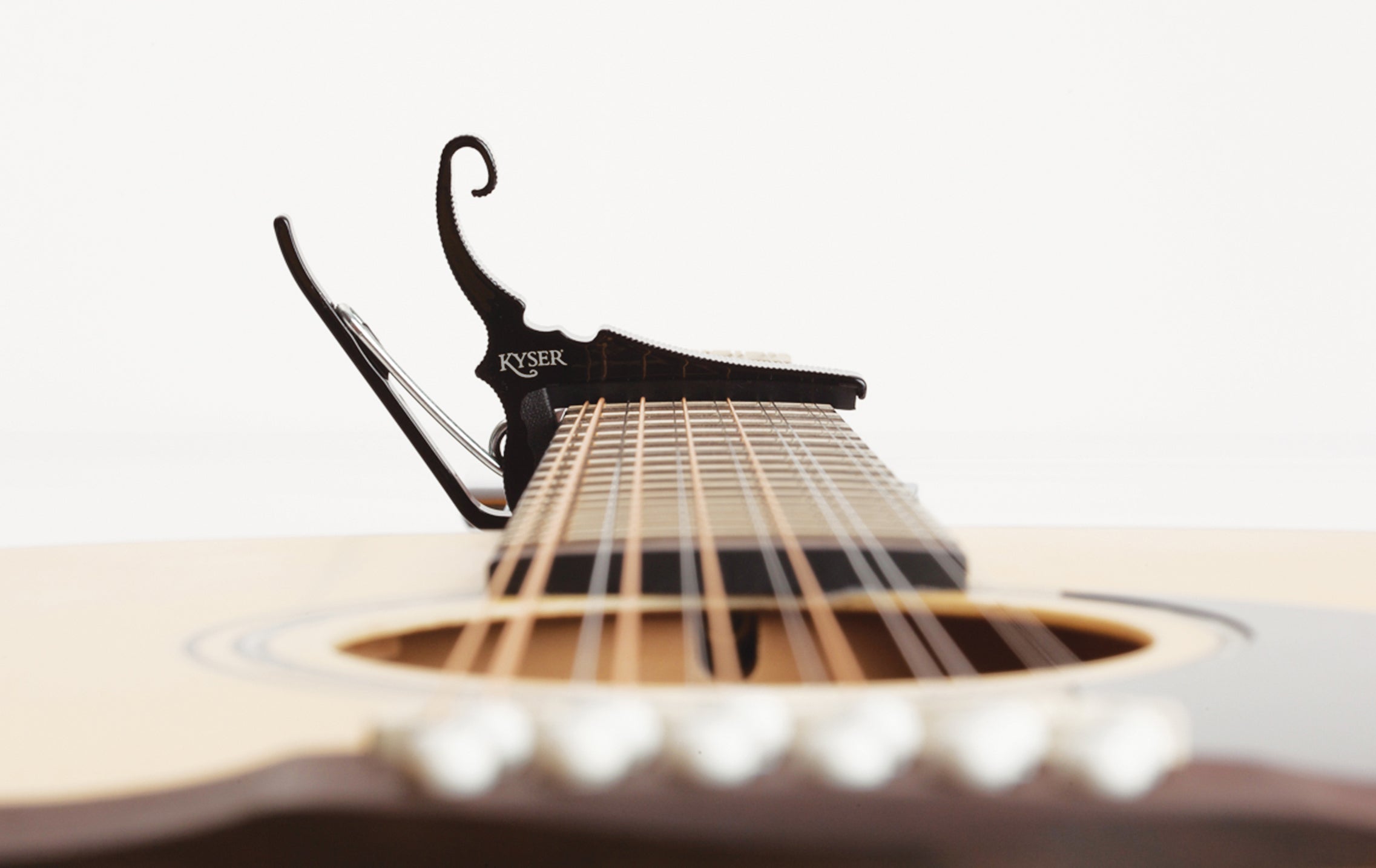 Kyser KG12B (12 String) Capo. Black