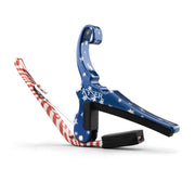 Kyser KG6STARA Quick Change Guitar Capo, Stars And Stipes