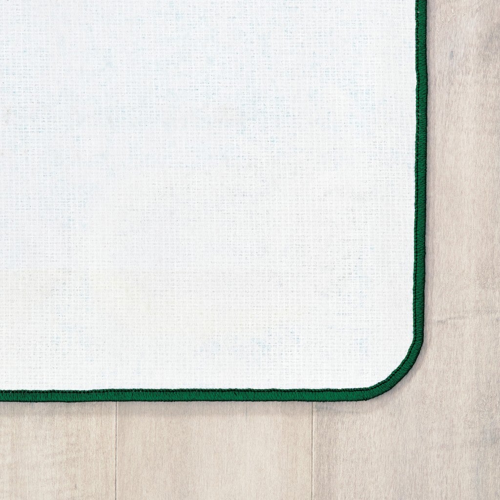 Tropical Paradise Rug  - 4ft x 6ft - Rectangle - Green