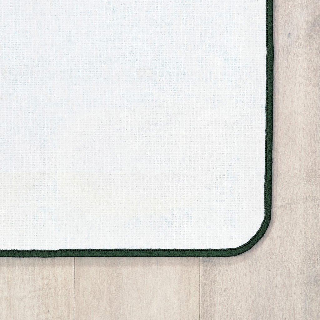 Green Acres Stripes Rug - 6ft x 9ft - Rectangle