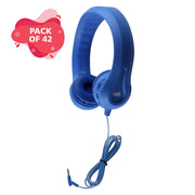 HamiltonBuhl Flex-Phones™ Foam Headphones – BLUE- 42 Pack