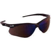 Safety Glasses, Smoke, Hardcoated, Black, Universal, Black