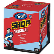75190 Scott 12 In. W x 10 In. L Disposable Original Shop Towel (200-Sheets)