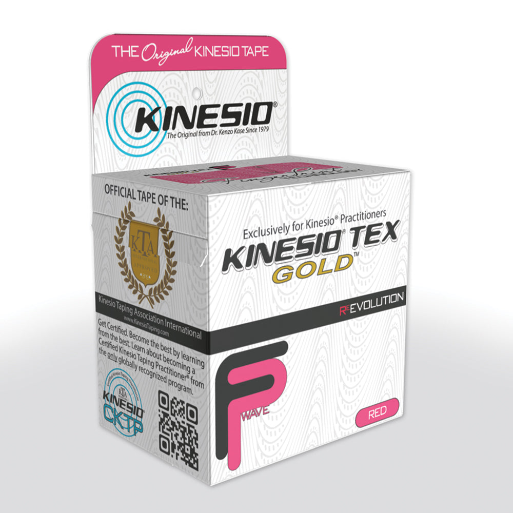 Kinesio Tex Gold Fp, 2" X 16.4', Red