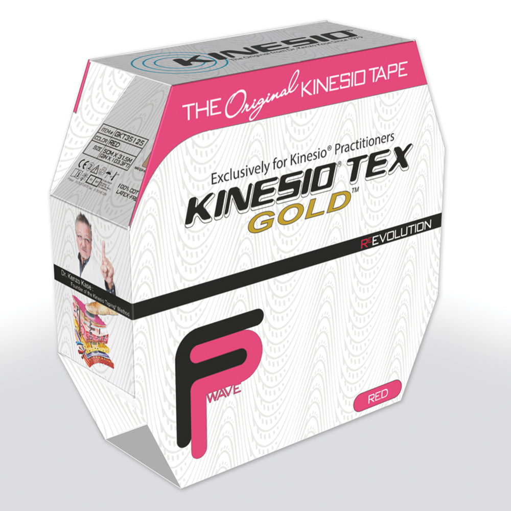 Kinesio Tex Gold Fp, Bulk 2" X 103.3', Red