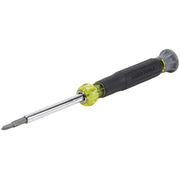 Multi-Bit Electronics Screwdriver, 4-in-1, Phillips, Slotted Bits