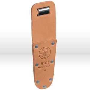Klein Tool Holder, Scissors, 1- X 6-1/2, 1-1/2 INCH WIDTH; 6-1/2 INCH HEIGHT; LEATHER MATERIAL; 1-1/2" BELT WIDTH, Packaging Qty- sold 1 each