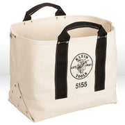 Tool Bag, Tool Bag, # 6 Canvas, 17 INCH WIDTH; 9 INCH THICKNESS; 12 INCH HEIGHT; NO. 6 CANVAS MATERIAL; ITEMS/FEATURES DOUBLE CANVAS BOTTOM, Packaging Qty- sold 1 each