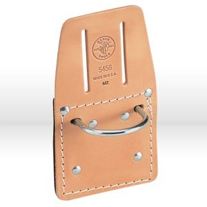 Klein Tool Holder, Tool Holder, Hammer with Metal Ring, 4-1/2 INCH WIDTH; 8 INCH HEIGHT; LEATHER MATERIAL; 2-1/2 INCH BELT WIDTH, Packaging Qty- sold 1 each