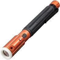 Klein Inspection Penlight with Laser, Class II Laser, OAL: 6", Material: Aluminum Body, Silicone Grip, Lumens: 45, LED Bulb, Batteries: 2-AAA