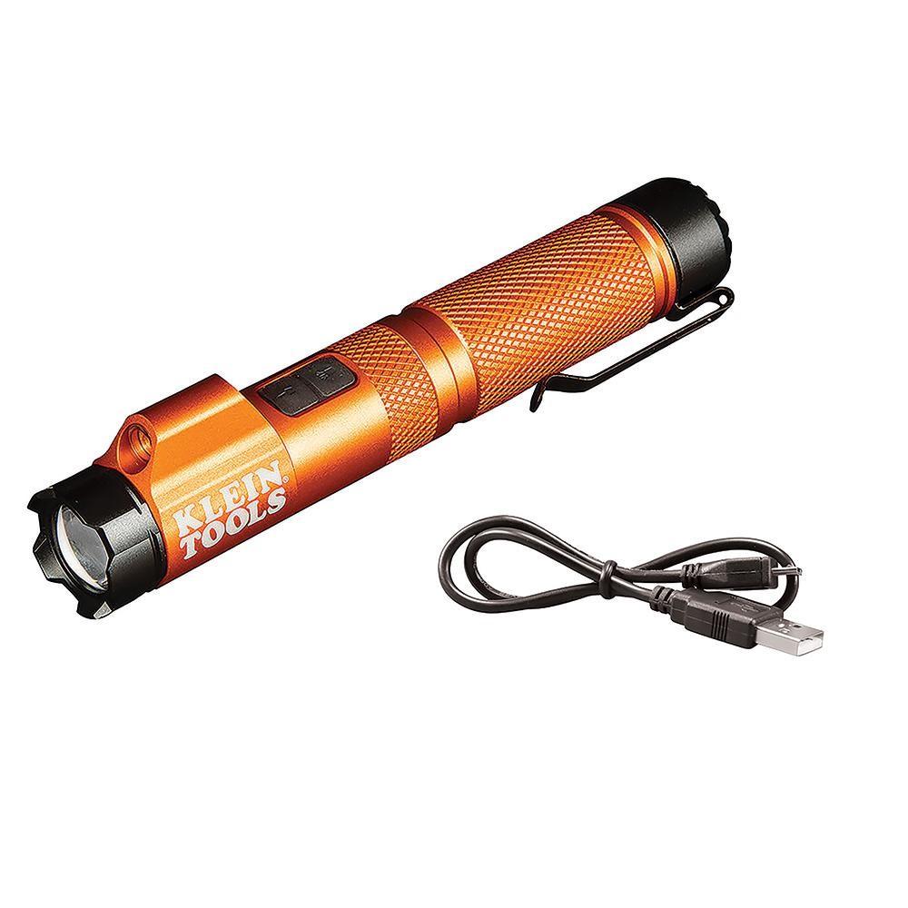 56040 Klein Tools Rechargeable Focus Flashlight with Laser
