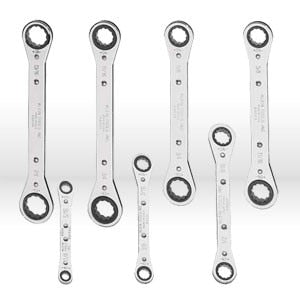 Ratchet Wrench Set, 7-PC RACHETING BOX WRENCH SET