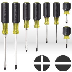 Screwdriver Set, 8-Pc. Cushion-Grip Assortment