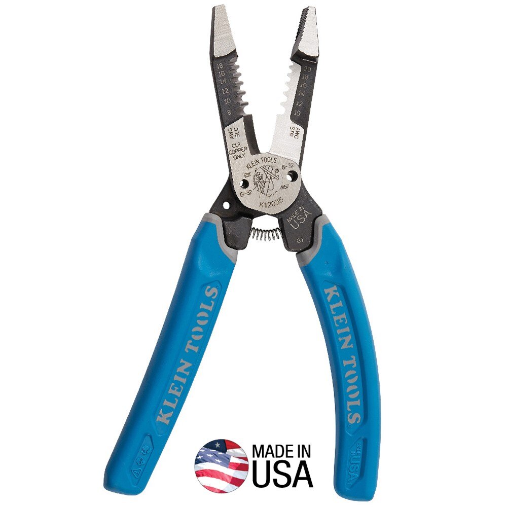 Klein-Kurve® Heavy-Duty Wire Stripper 8-20 AWG
