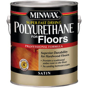 Minwax Satin Super Fast-Drying Polyurethane For Floors, 1 Gal.