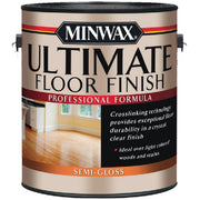 Minwax ULTIMATE 1 Gallon Semi Gloss Water-Based Polyurethane Floor Finish