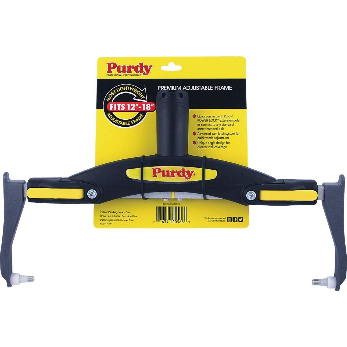 Purdy Revolution 12 In. To 18 In. Adjustable Threaded Roller Frame