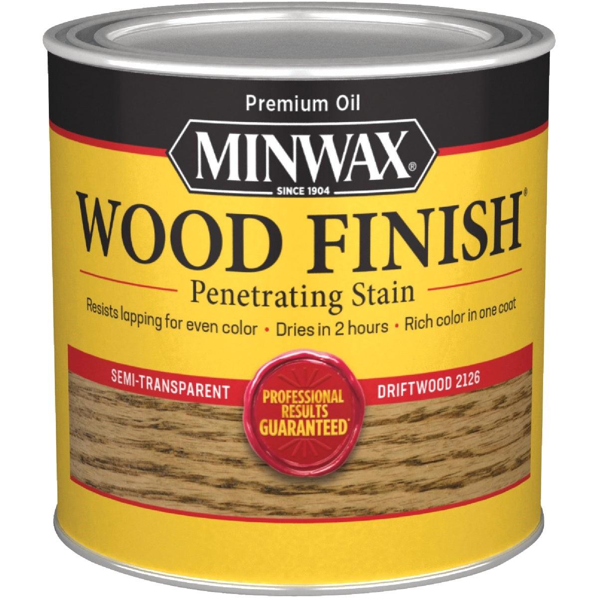 Minwax Wood Finish Penetrating Stain, Driftwood, 1/2 Pt.