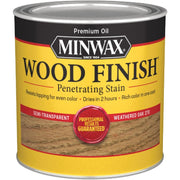 Minwax Wood Finish Penetrating Stain, Weathered Oak, 1/2 Pt.