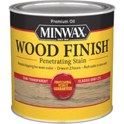 Minwax Wood Finish Penetrating Stain, Classic Gray, 1/2 Pt.