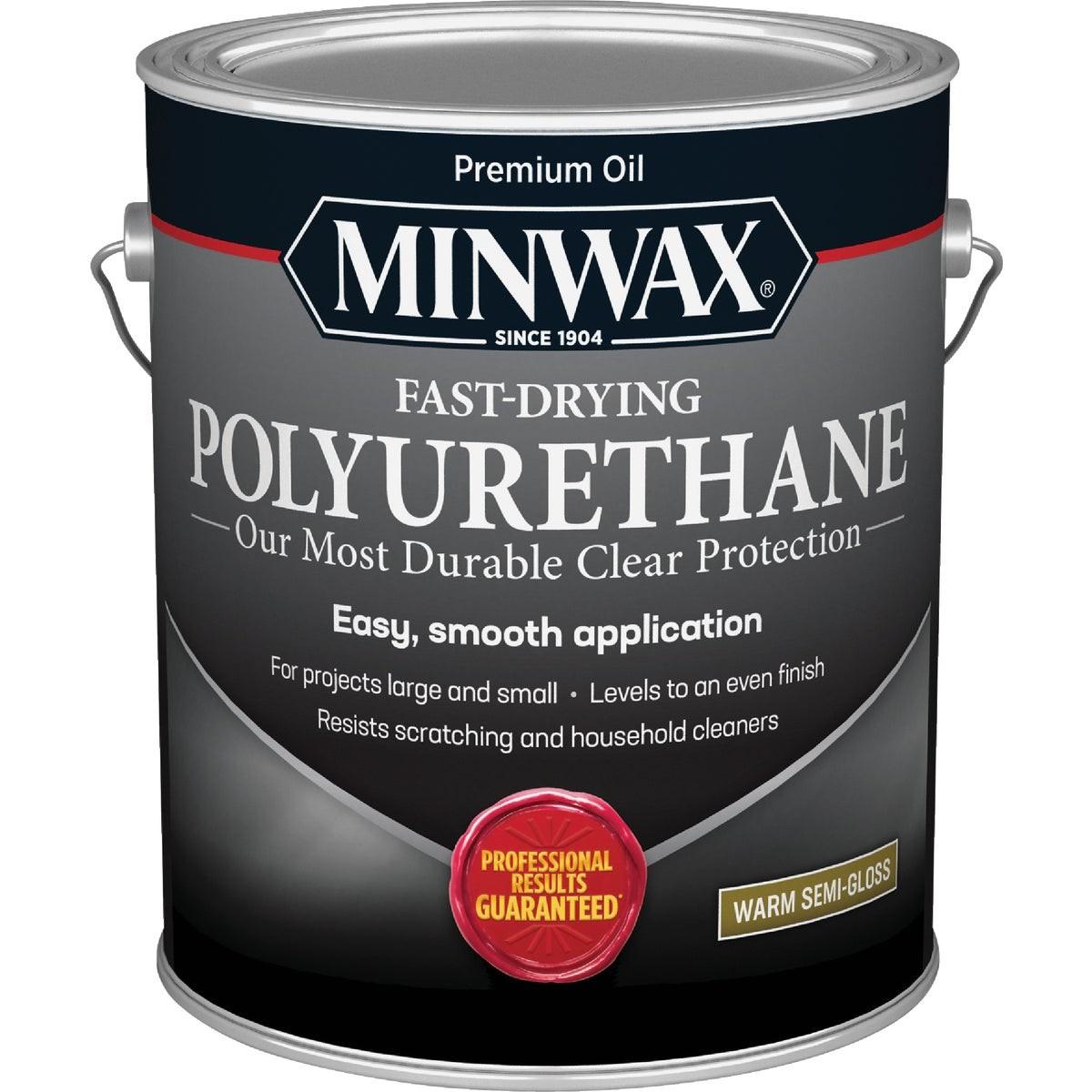 Minwax VOC Semi-Gloss Fast-Drying Interior Polyurethane, 1 Gal.