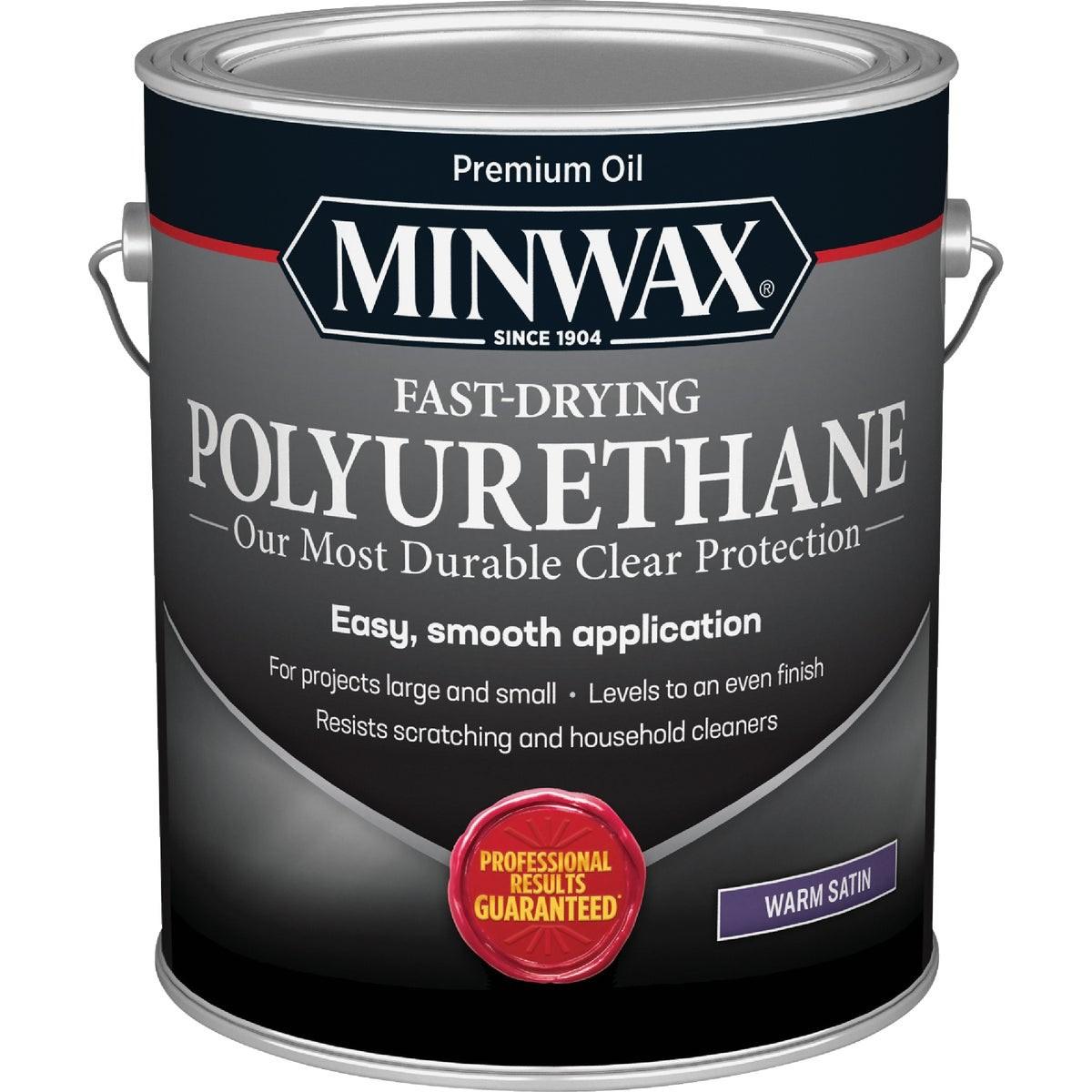 Minwax VOC Satin Fast-Drying Interior Polyurethane, 1 Gal.