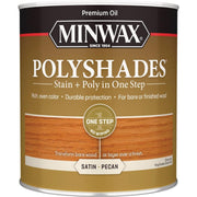 Minwax Polyshades 1 Qt. Satin Stain & Finish Polyurethane In 1-Step, Pecan
