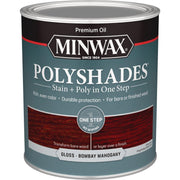 Minwax Polyshades 1 Qt. Gloss Stain & Finish Polyurethane In 1-Step, Bombay Mahogany