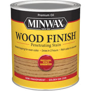 Minwax Wood Finish Penetrating Stain, Golden Oak, 1 Qt.