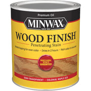 Minwax Wood Finish Penetrating Stain, Colonial Maple, 1 Qt.