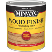 Minwax Wood Finish Penetrating Stain, Cherry, 1 Qt.