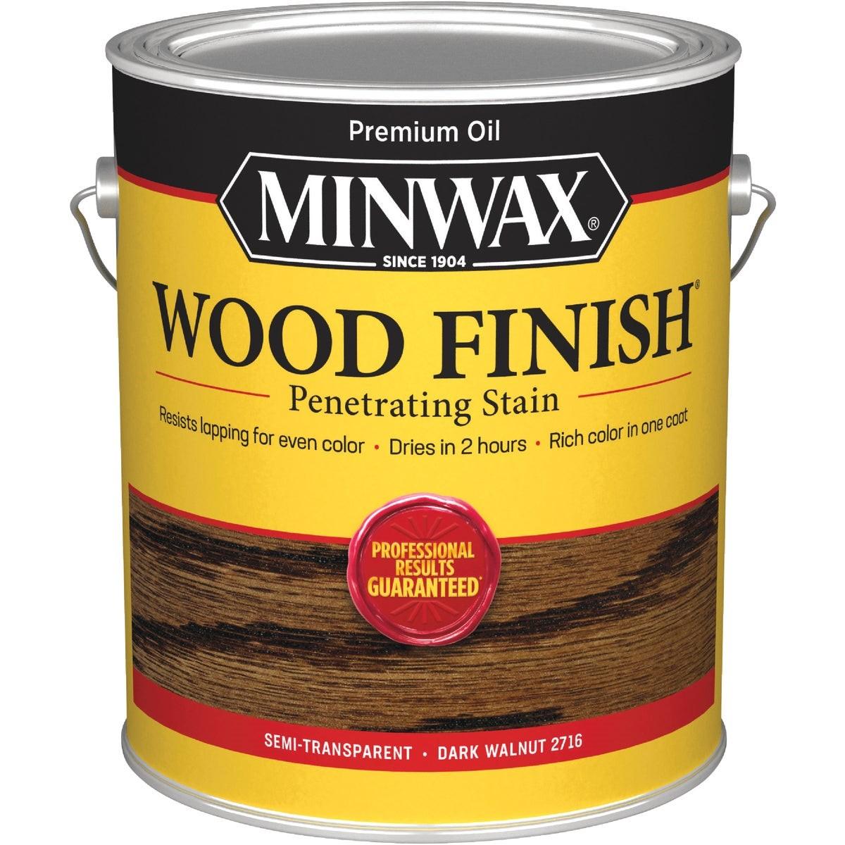 Minwax Wood Finish Penetrating Stain, Dark Walnut, 1 Gal.