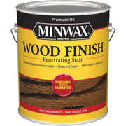 Minwax Wood Finish Penetrating Stain, Dark Walnut, 1 Gal.