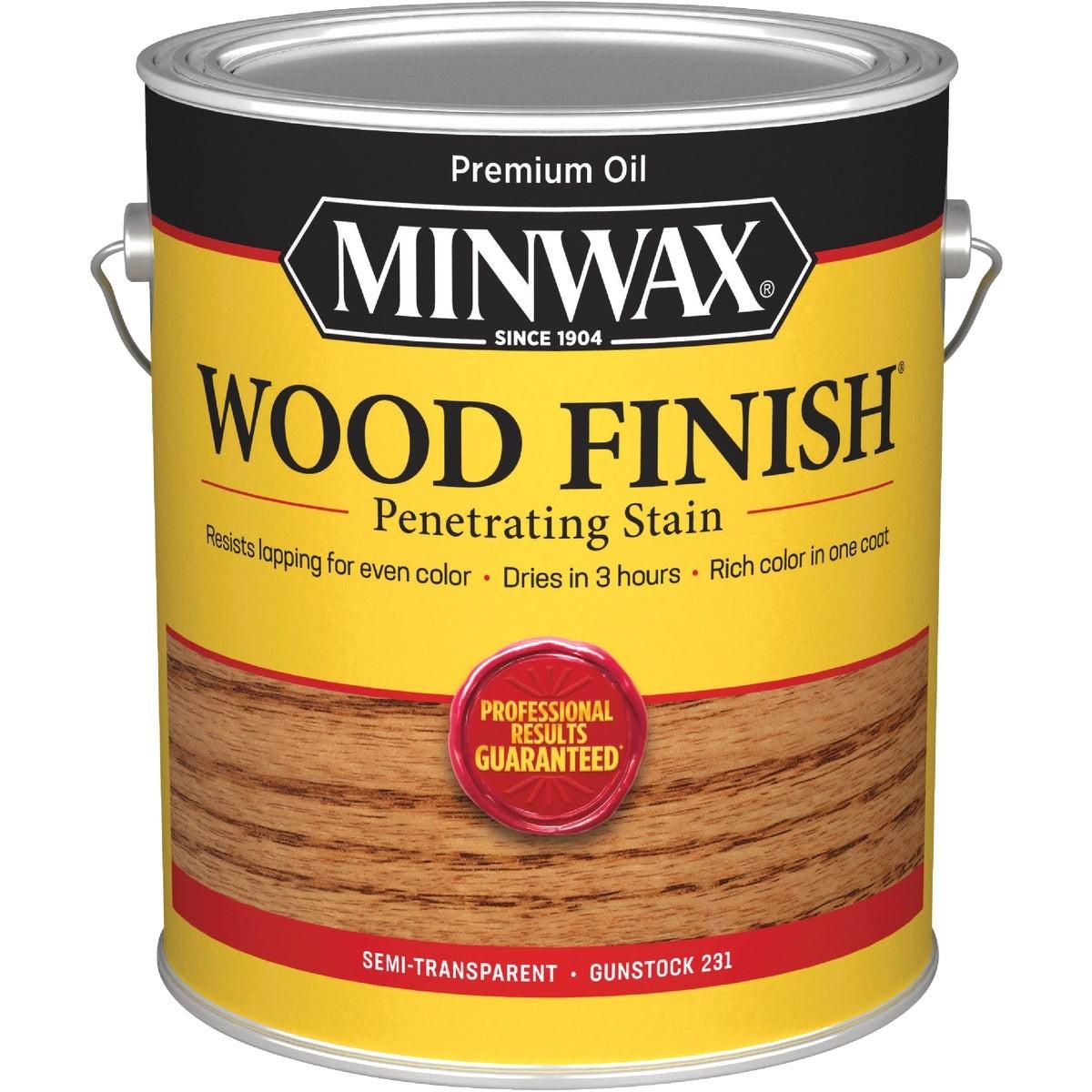 Minwax Wood Finish VOC Penetrating Stain, Gunstock, 1 Gal.