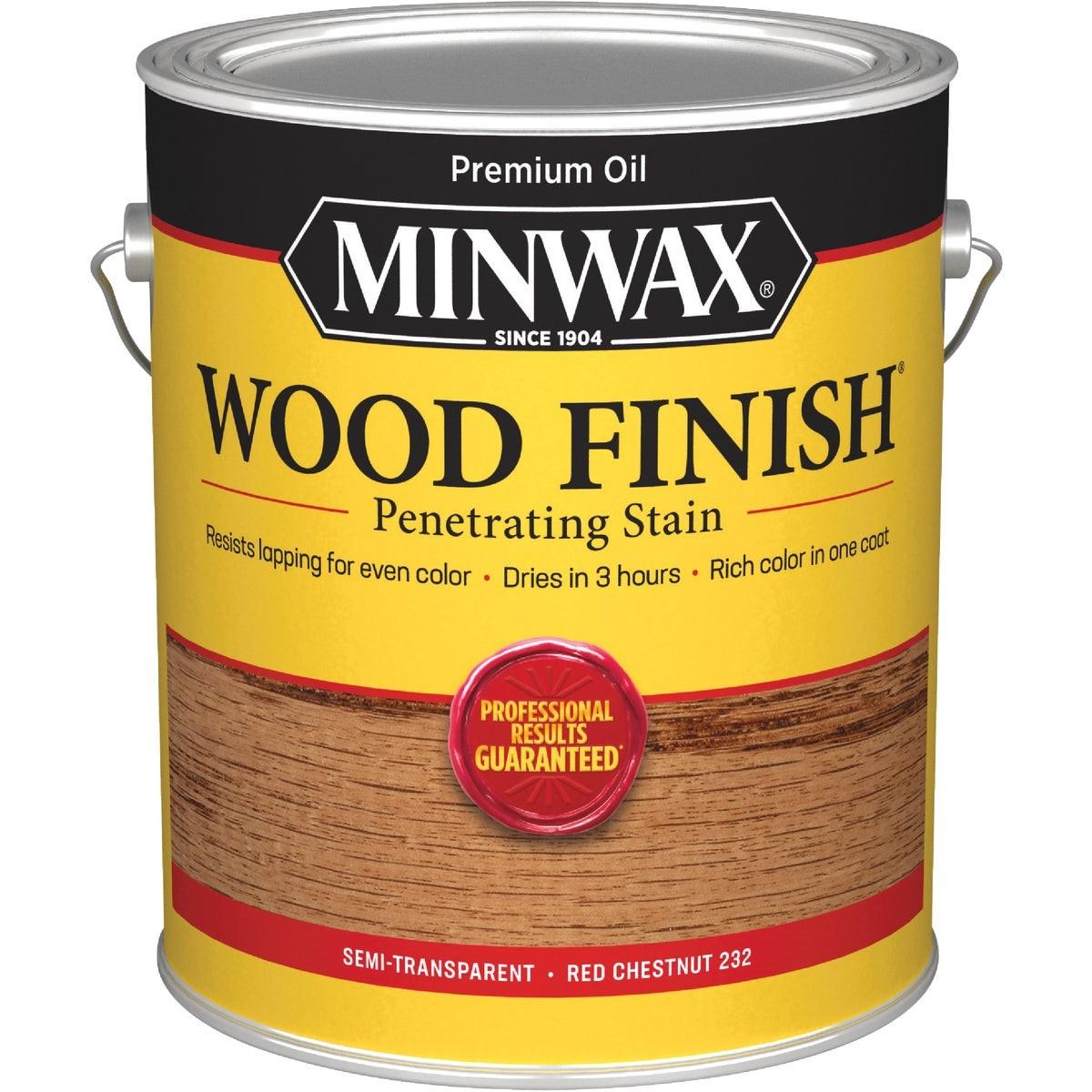 Minwax Wood Finish VOC Penetrating Stain, Red Chestnut, 1 Gal.
