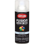 Krylon Fusion All-In-One Gloss Spray Paint & Primer, Clear