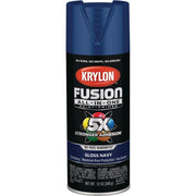Krylon Fusion All-In-One Gloss Spray Paint & Primer, Navy