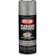 Krylon Fusion All-In-One Gloss Spray Paint & Primer, Vintage Gray