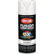 Krylon Fusion All-In-One Flat Spray Paint & Primer, White