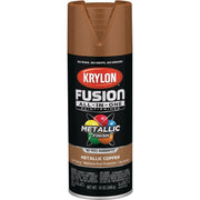 Krylon Fusion All-In-One Metallic Spray Paint & Primer, Copper