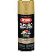 Krylon Fusion All-In-One Metallic Spray Paint & Primer, Gold