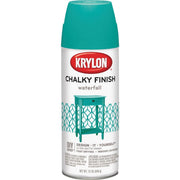 Krylon CHALKY FINISH 12 Oz. Ultra Matte Chalk Spray Paint, Waterfall