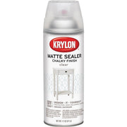 Krylon CHALKY FINISH 11 Oz. Chalk Spray Paint Sealer, Clear