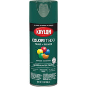 Krylon ColorMaxx 12 Oz. Gloss Spray Paint, Hunter Green