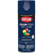 Krylon ColorMaxx 12 Oz. Gloss Spray Paint, Navy Blue