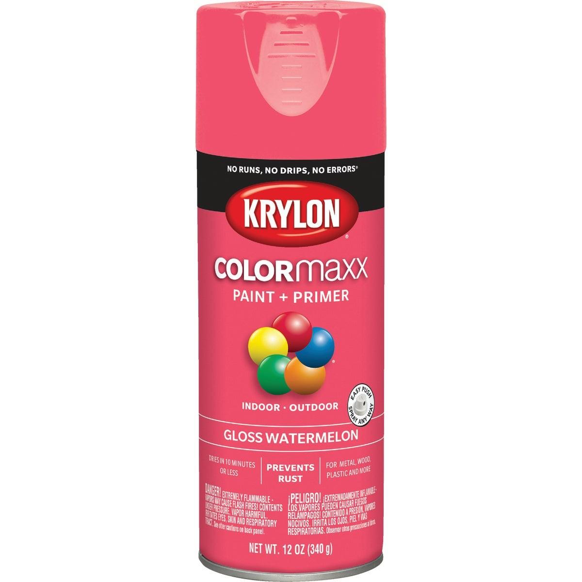 Krylon ColorMaxx 12 Oz. Gloss Spray Paint, Watermelon