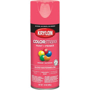 Krylon ColorMaxx 12 Oz. Gloss Spray Paint, Watermelon