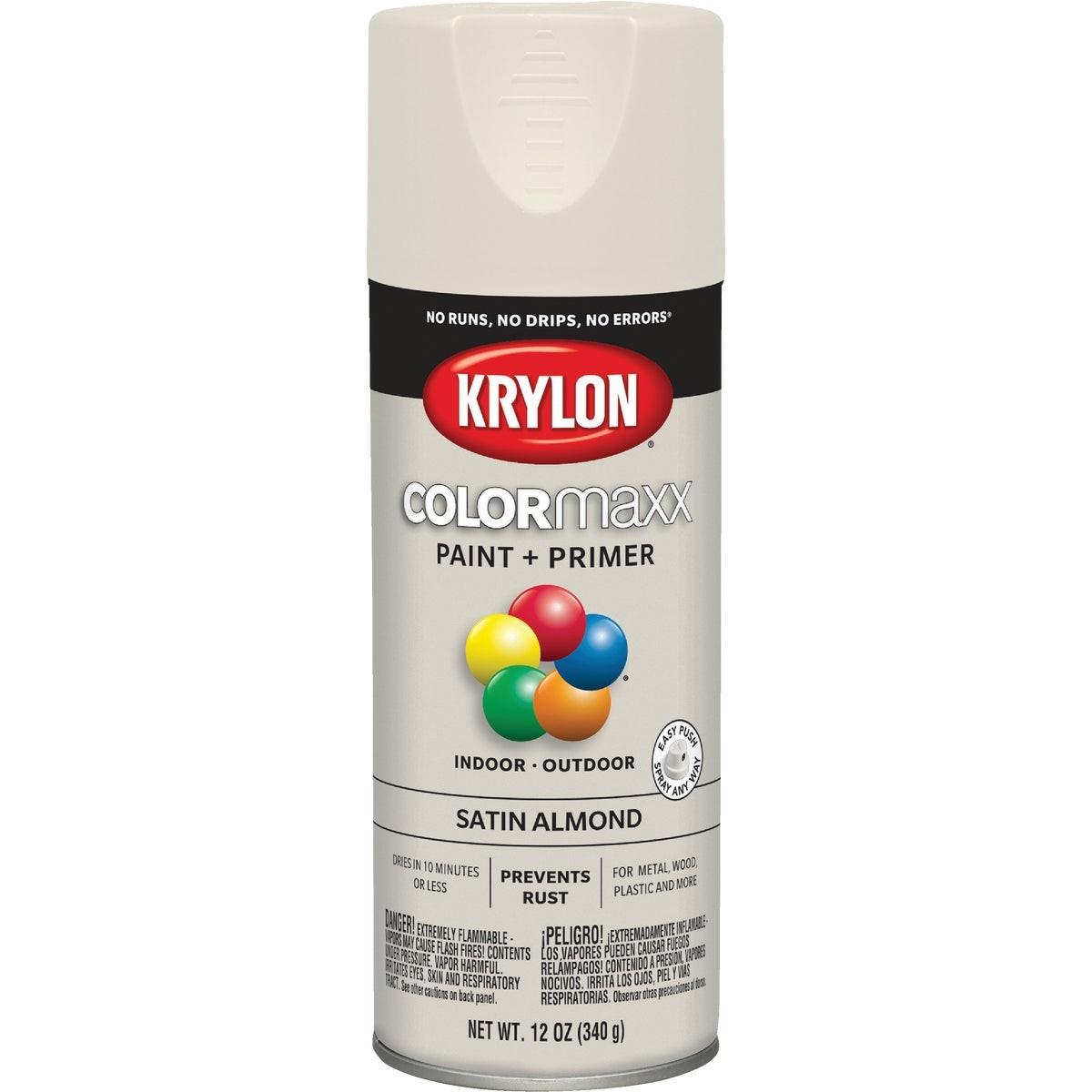Krylon ColorMaxx 12 Oz. Satin Spray Paint, Almond