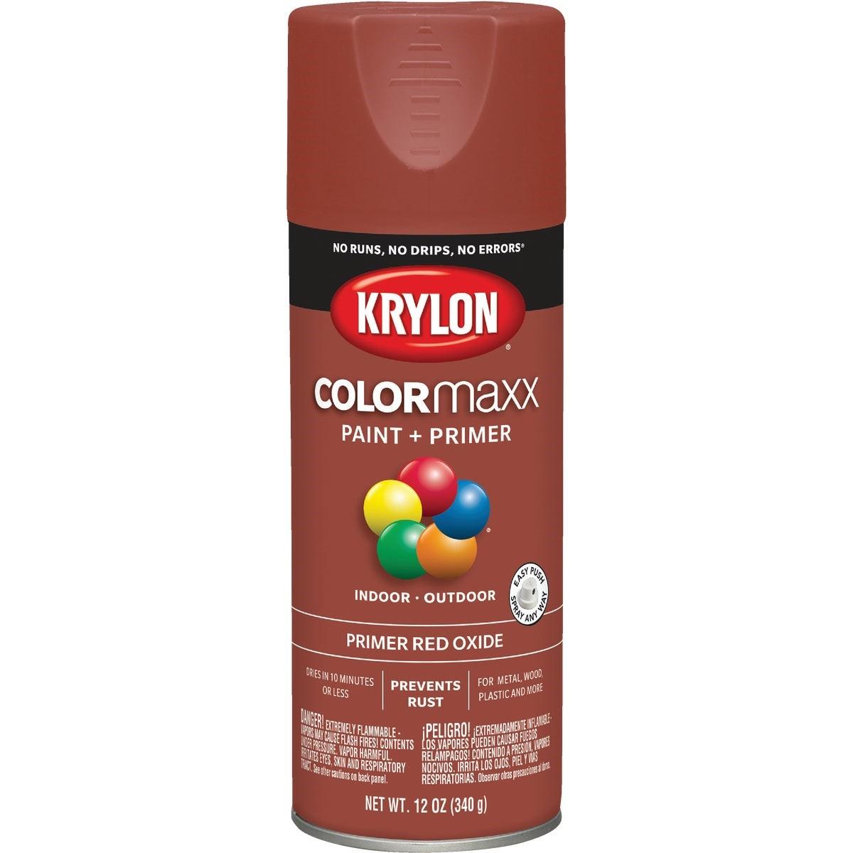 Krylon ColorMaxx Ruddy Brown 12 Oz. All-Purpose Spray Paint Primer